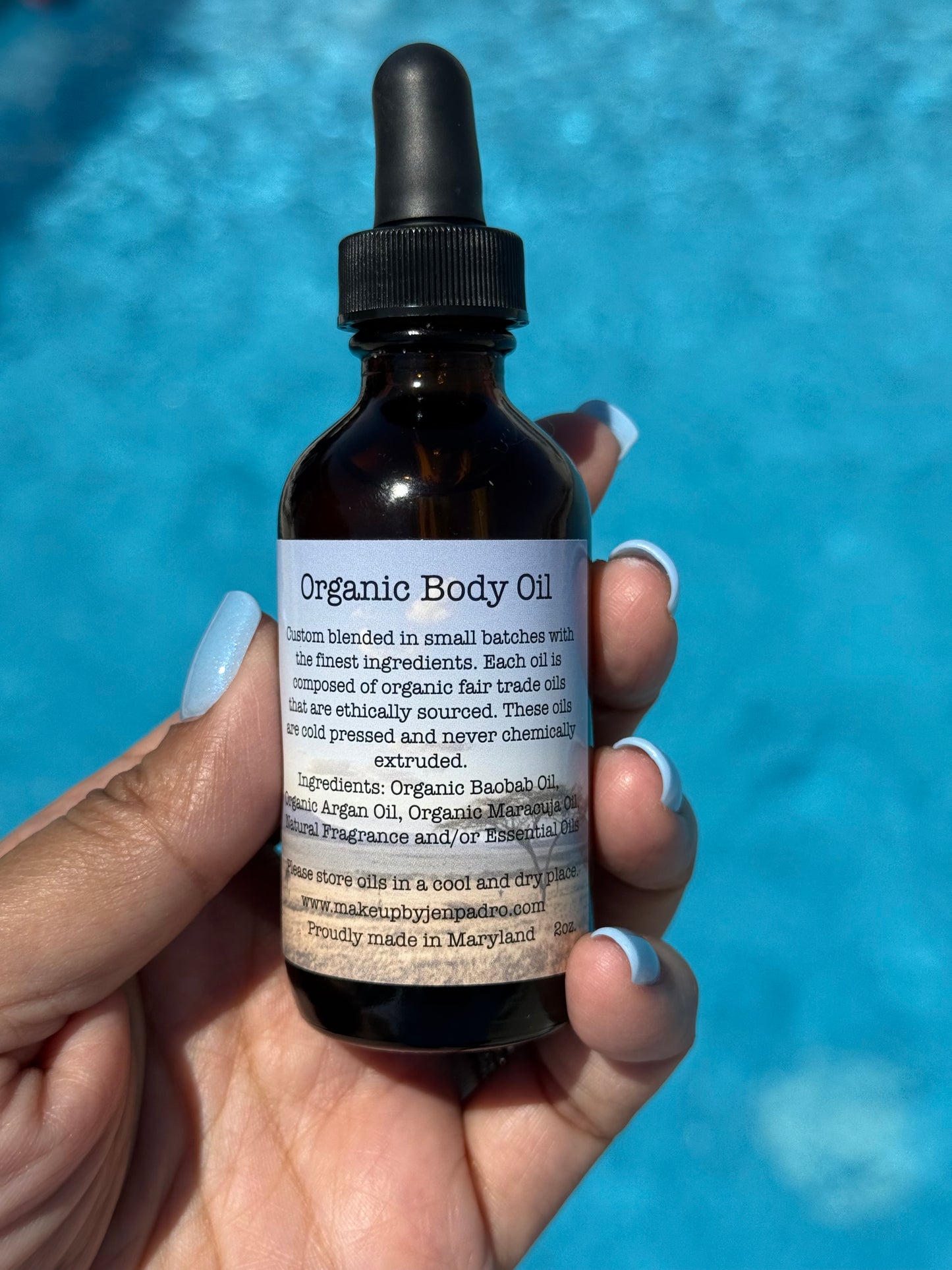 Organic Body Oil