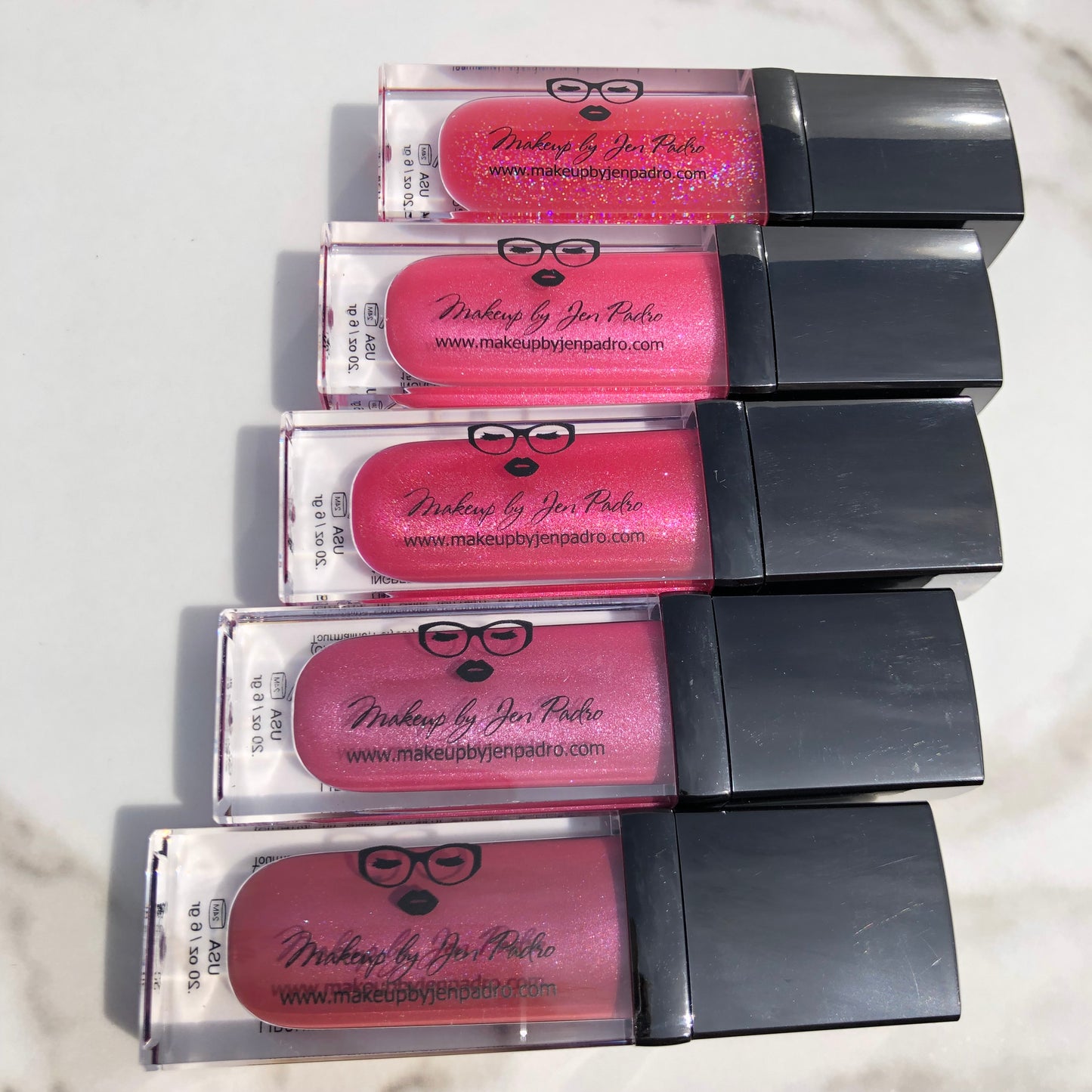 Makeup by Jen Padro x Shore House Beauty Lip Gloss