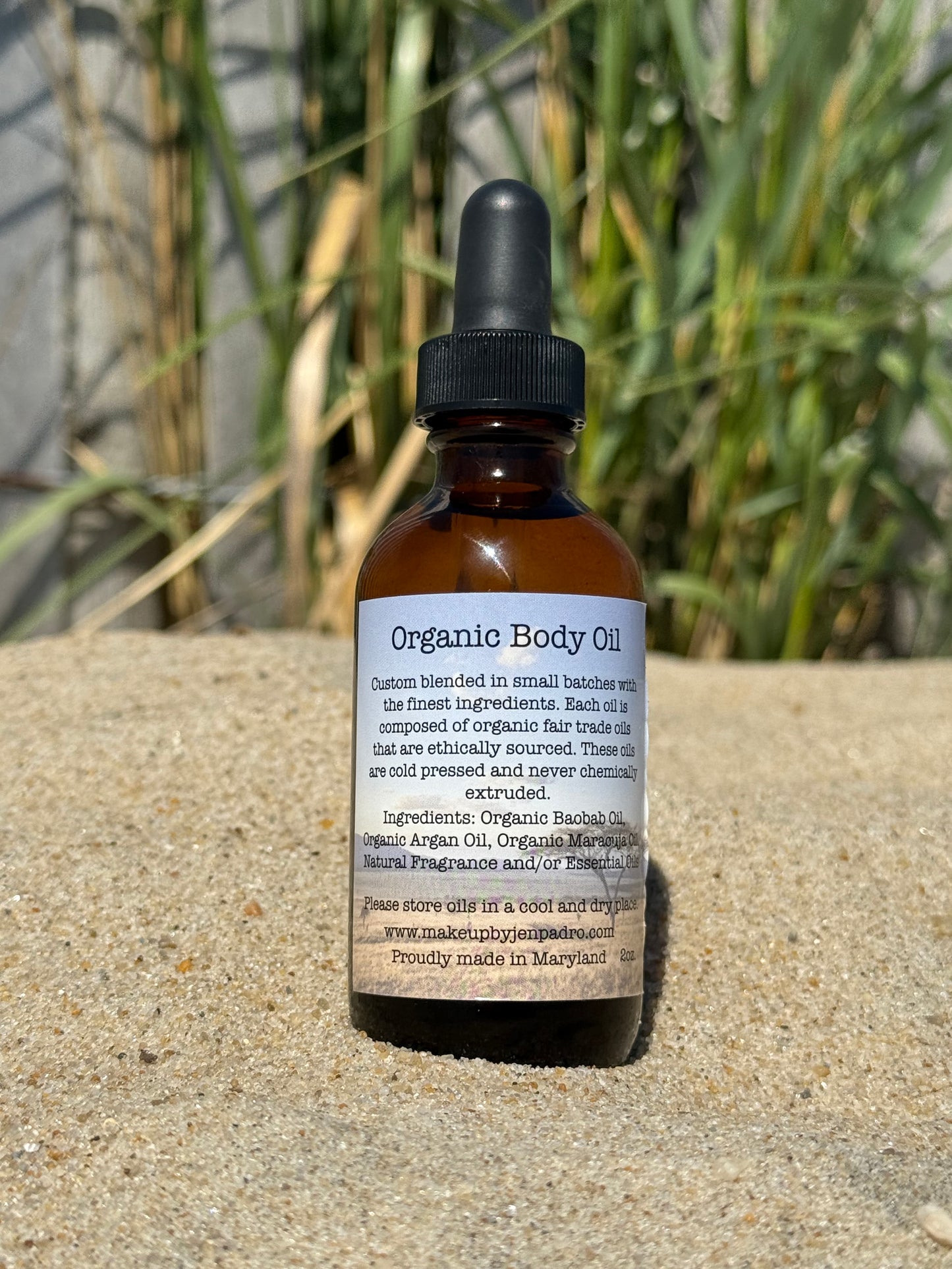 Organic Body Oil